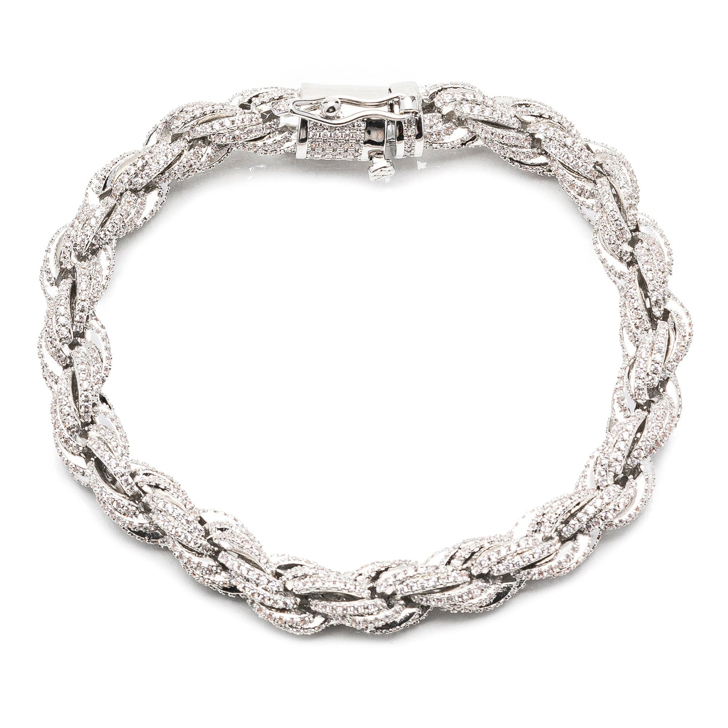 DIAMOND BRAID BRACELET