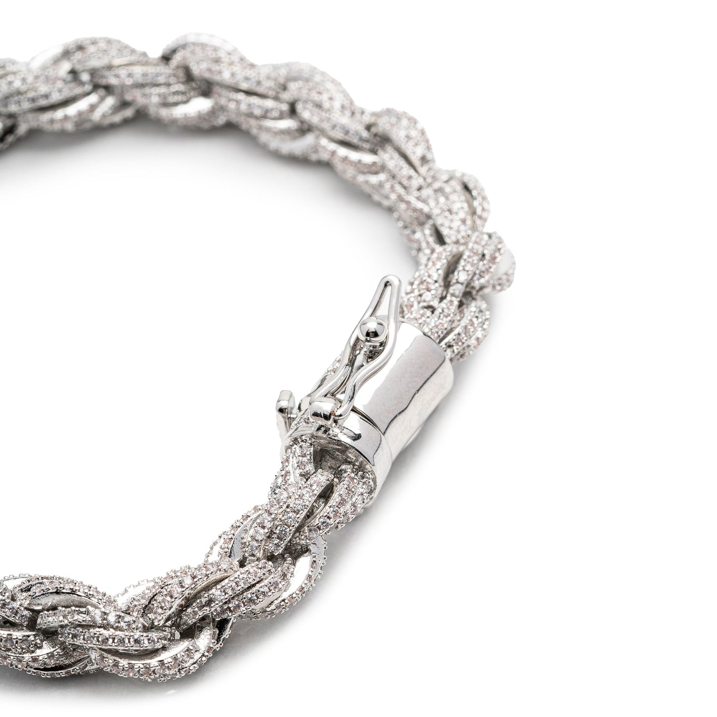 DIAMOND BRAID BRACELET