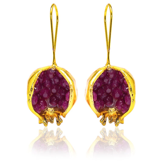 POMEGRANATE EARRINGS