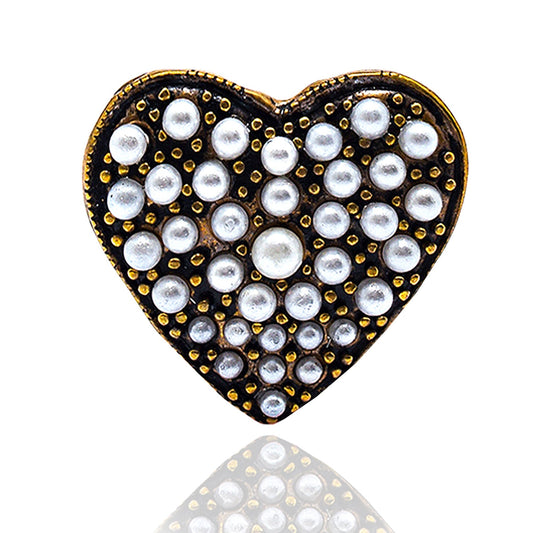 HEART BROOCH