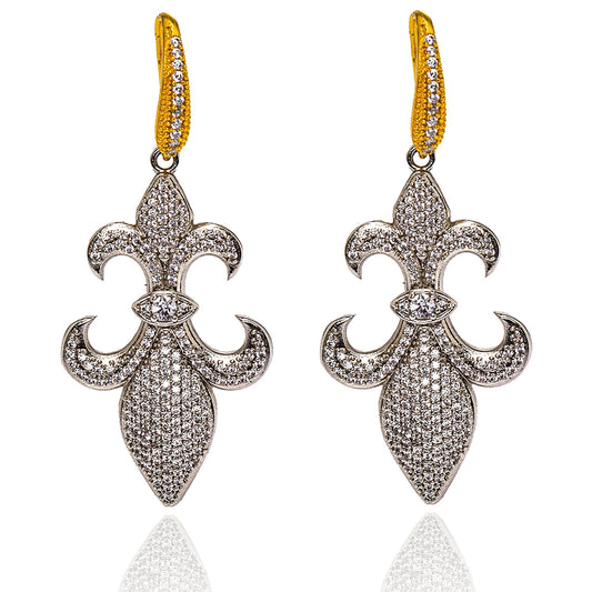 FLEUR DE LIS EARRINGS