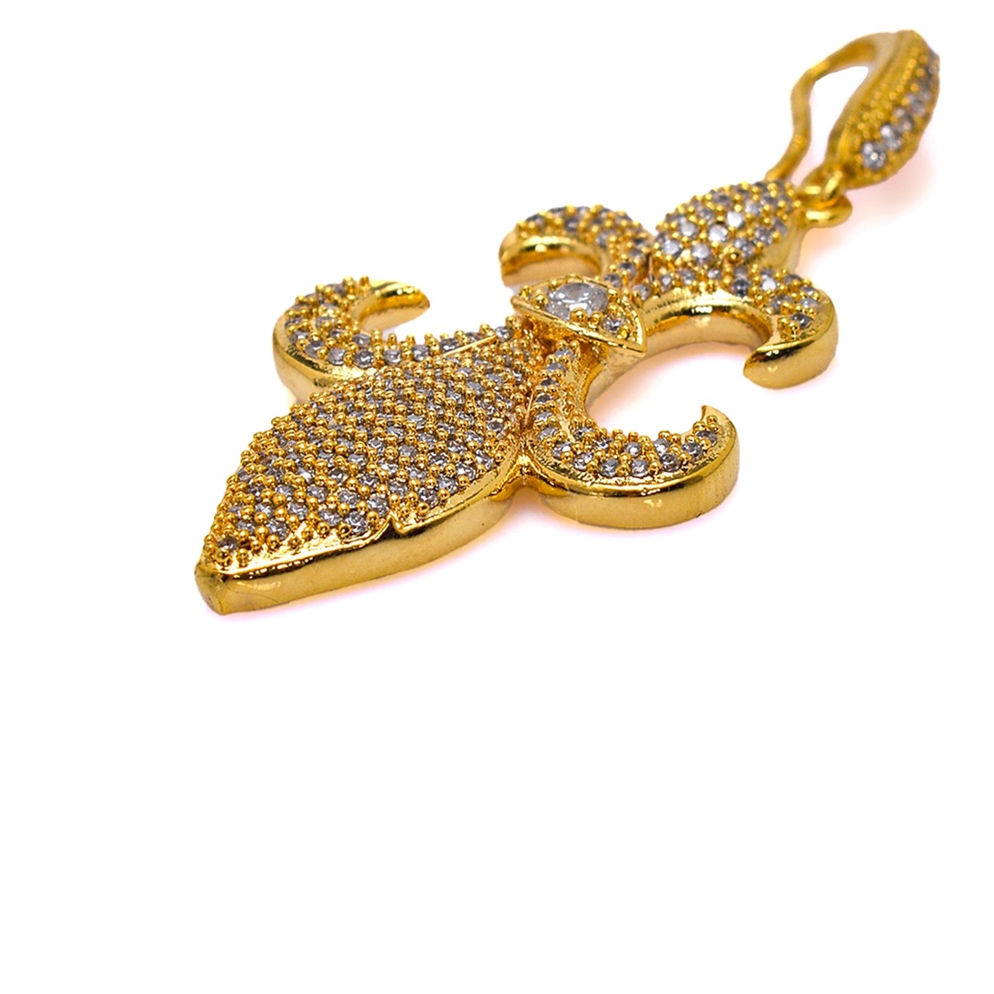 GOLDEN FLEUR DE LIS EARRINGS