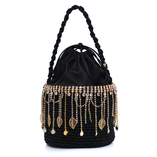 EMILY BAG IN BLACK/GOLD