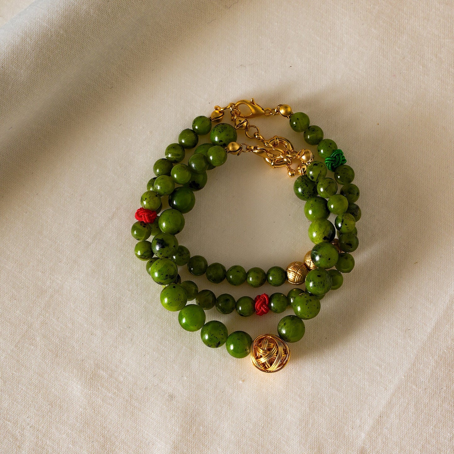 TRIPLE GREEN BRACELET