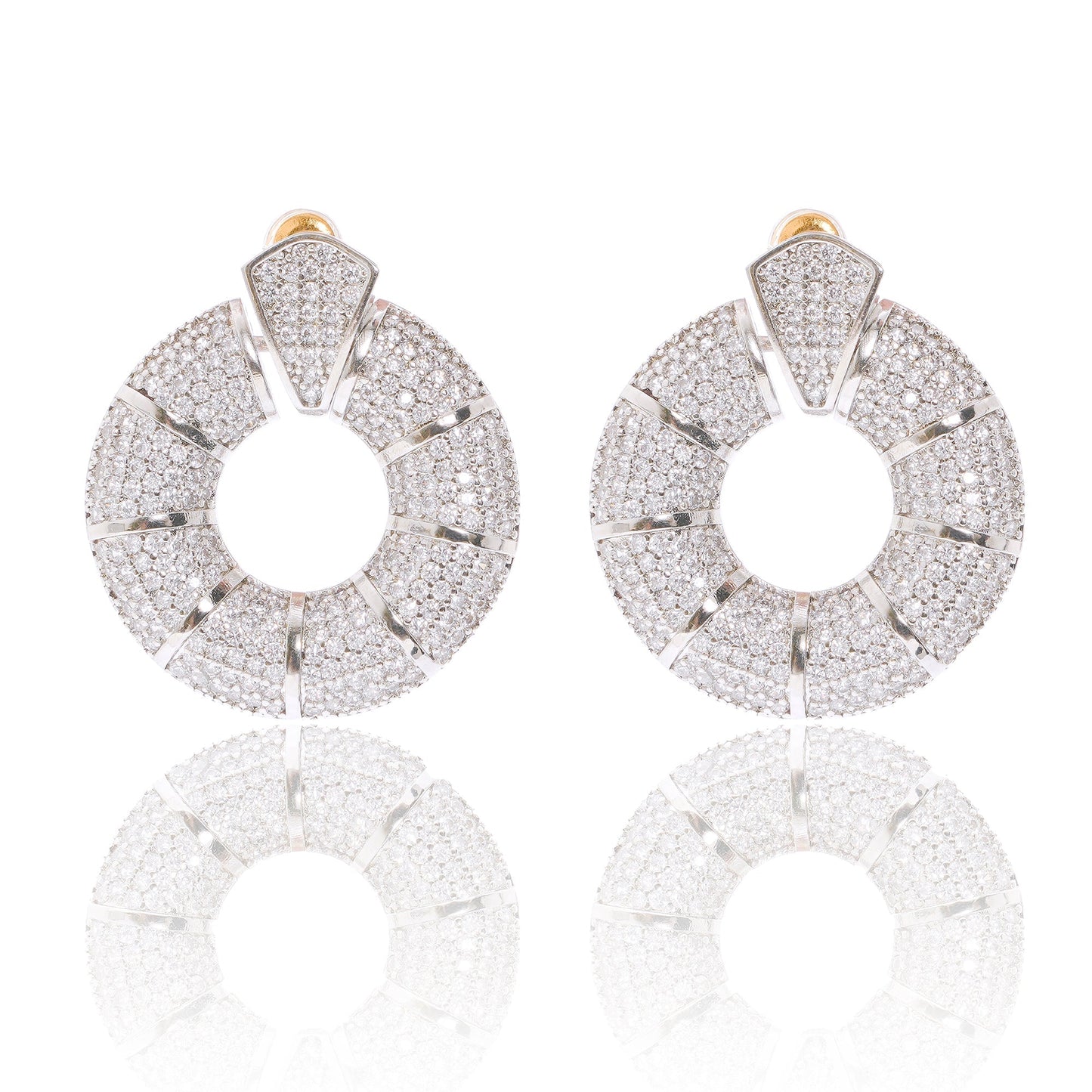 GOLD CIRCLE EARRINGS