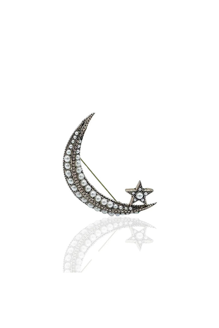 CRESCENT BROOCH